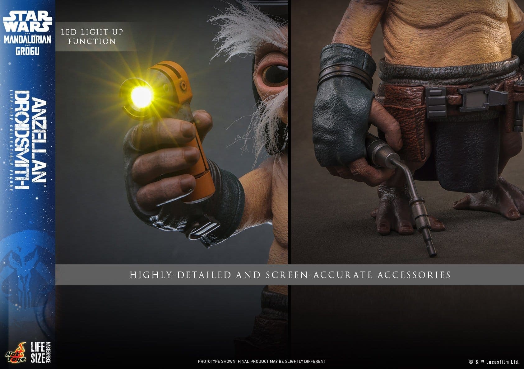 Anzellan Droidsmith - Lebensgröße - The Mandalorian & Grogu