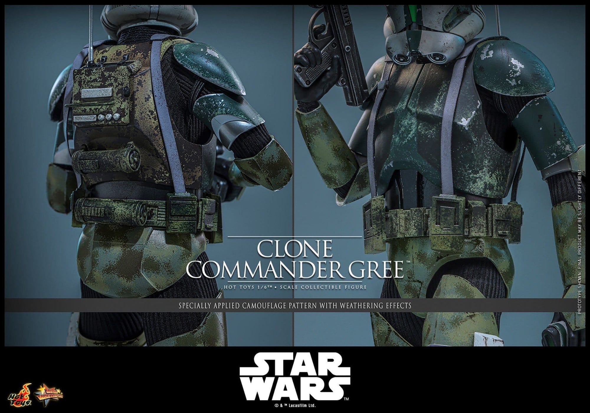 Clone Commander Gree - 1/6 - Movie Masterpiece