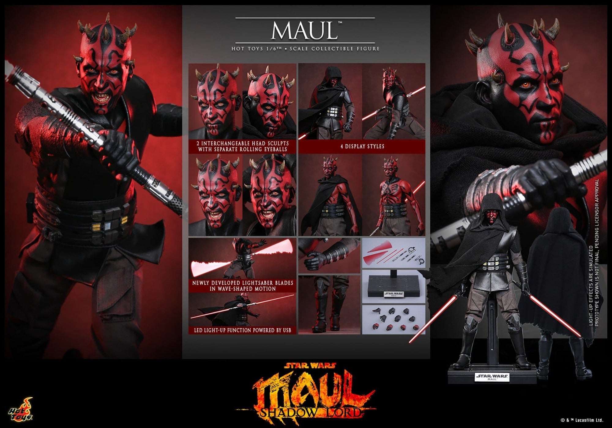 Maul - 1/6 - Maul: Shadow Lord