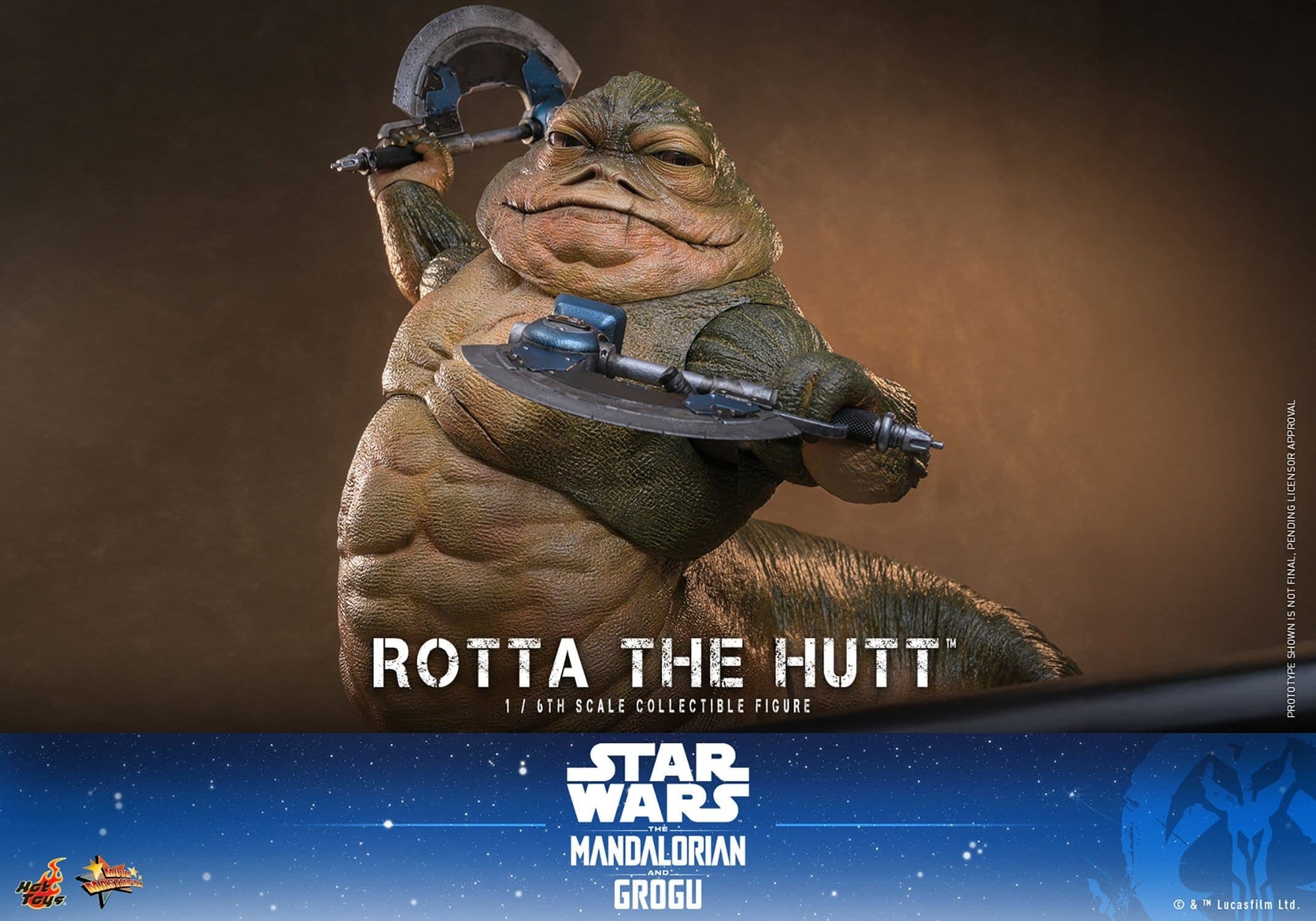 Rotta The Hutt - 1/6 - The Mandalorian & Grogu