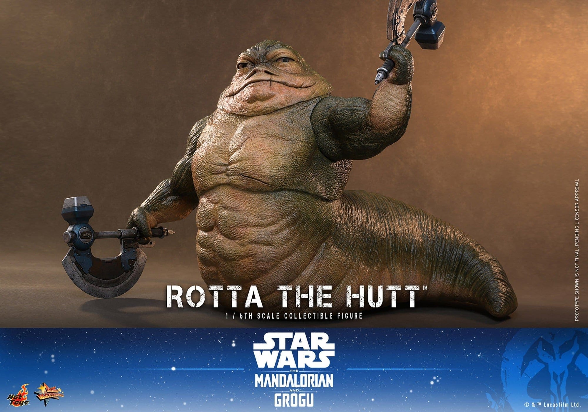 Rotta The Hutt - 1/6 - The Mandalorian & Grogu