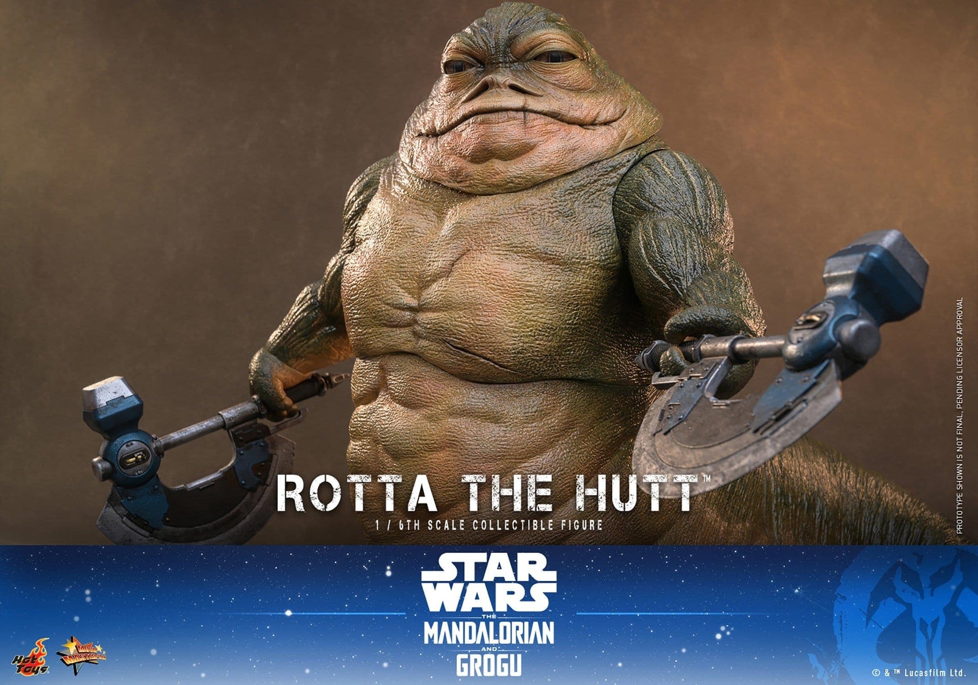 Rotta The Hutt - 1/6 - The Mandalorian & Grogu