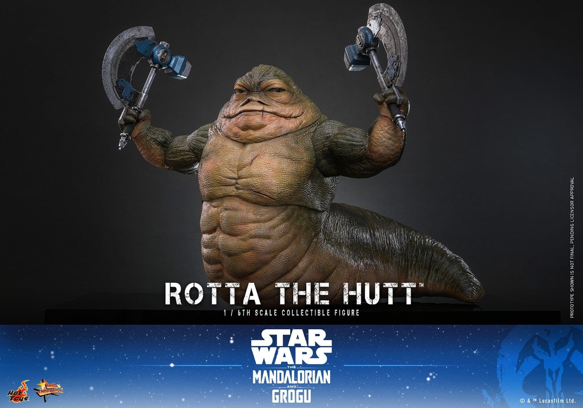 Rotta The Hutt - 1/6 - The Mandalorian & Grogu