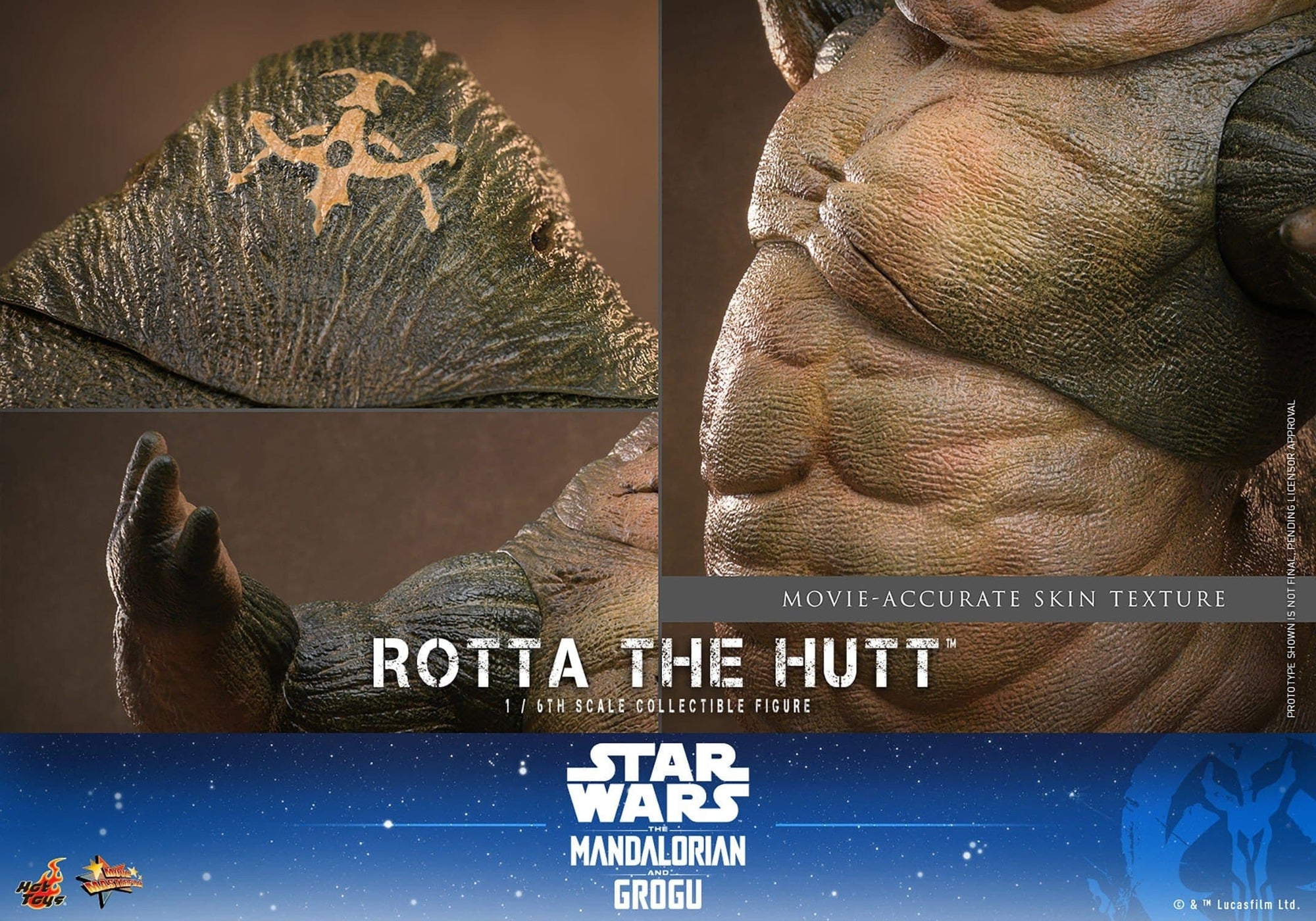 Rotta The Hutt - 1/6 - The Mandalorian & Grogu