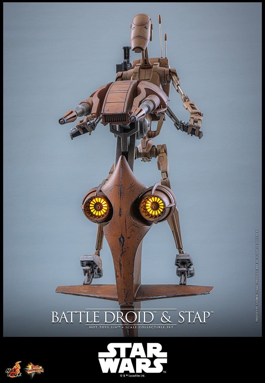 Set: Battle Droid & STAP - 1/6 - EP01
