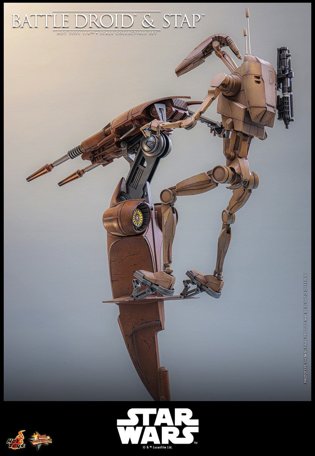 Set: Battle Droid & STAP - 1/6 - EP01