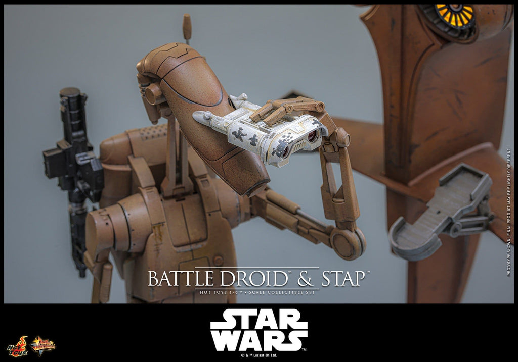 Set: Battle Droid & STAP - 1/6 - EP01
