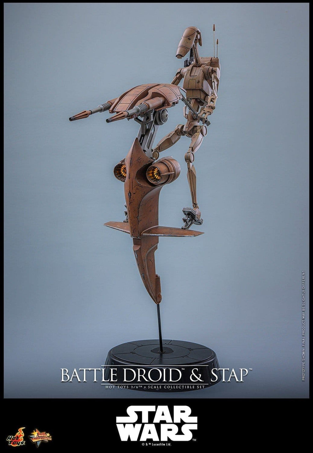Set: Battle Droid & STAP - 1/6 - EP01