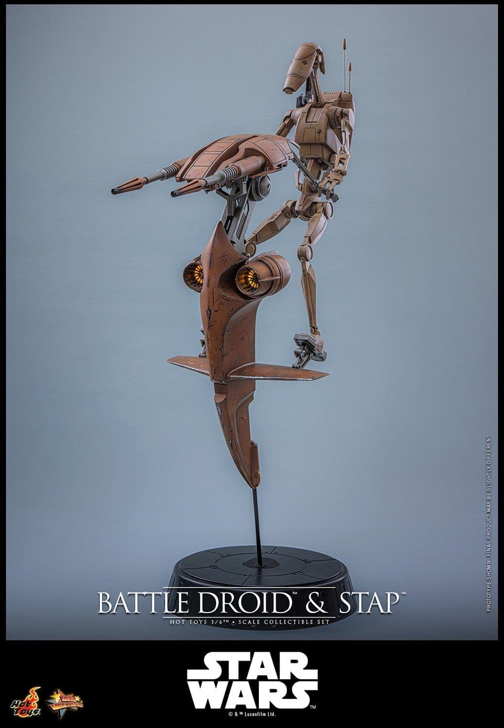 Set: Battle Droid & STAP - 1/6 - EP01