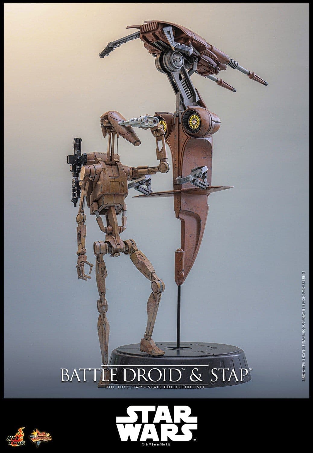 Set: Battle Droid & STAP - 1/6 - EP01