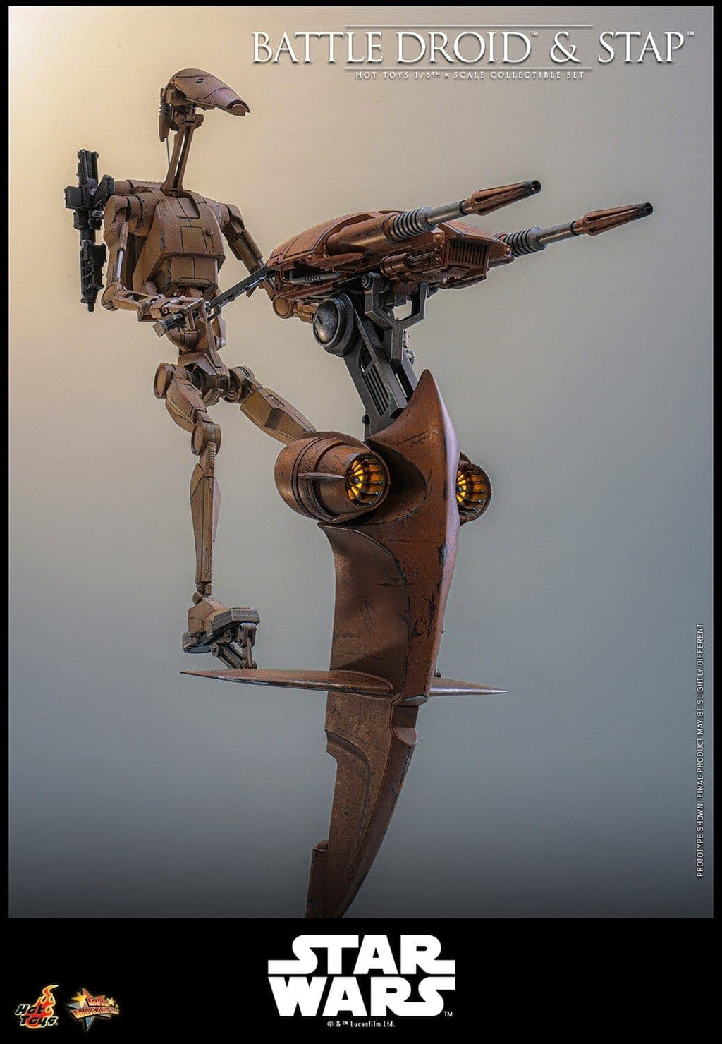 Set: Battle Droid & STAP - 1/6 - EP01