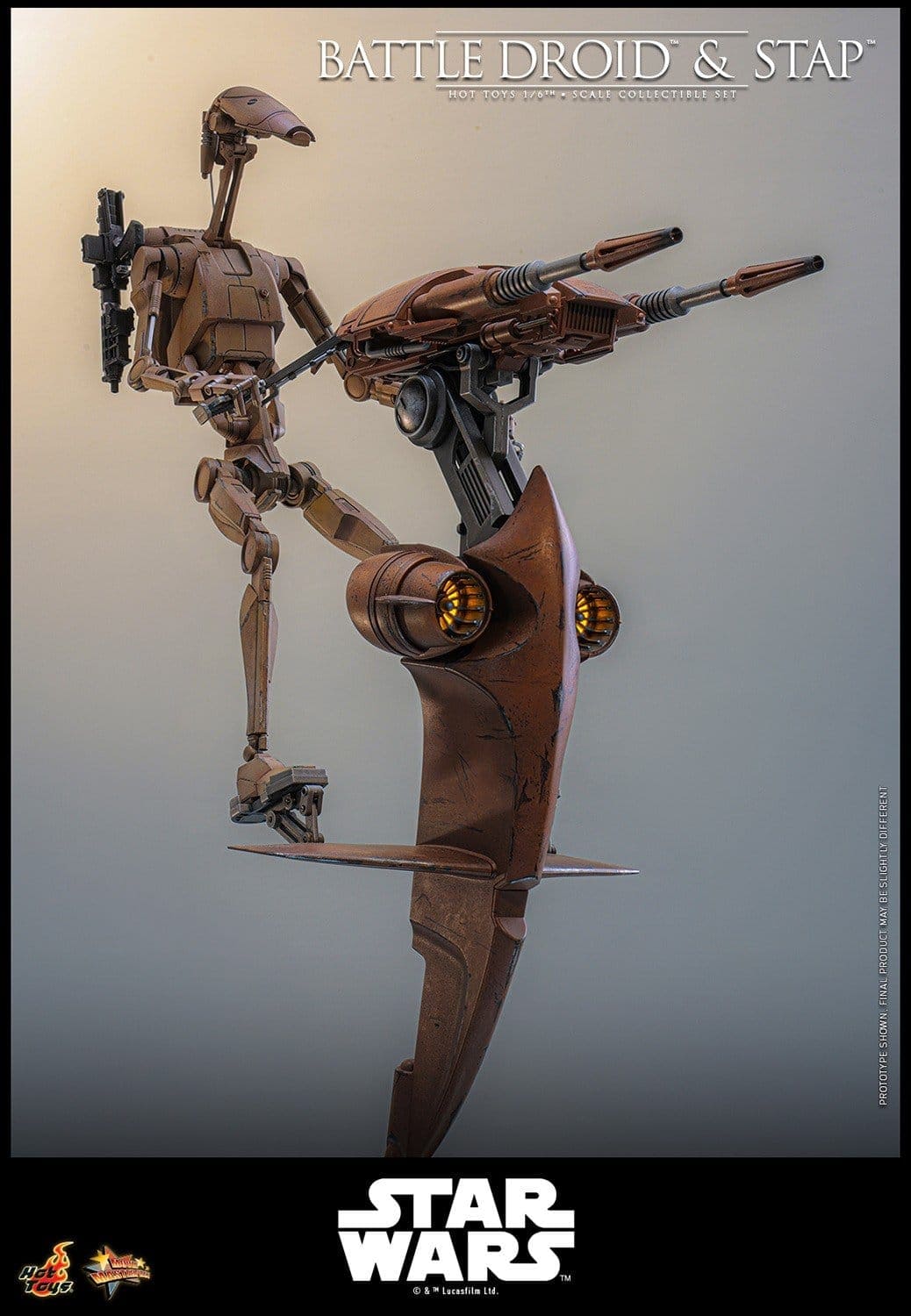 Set: Battle Droid & STAP - 1/6 - EP01