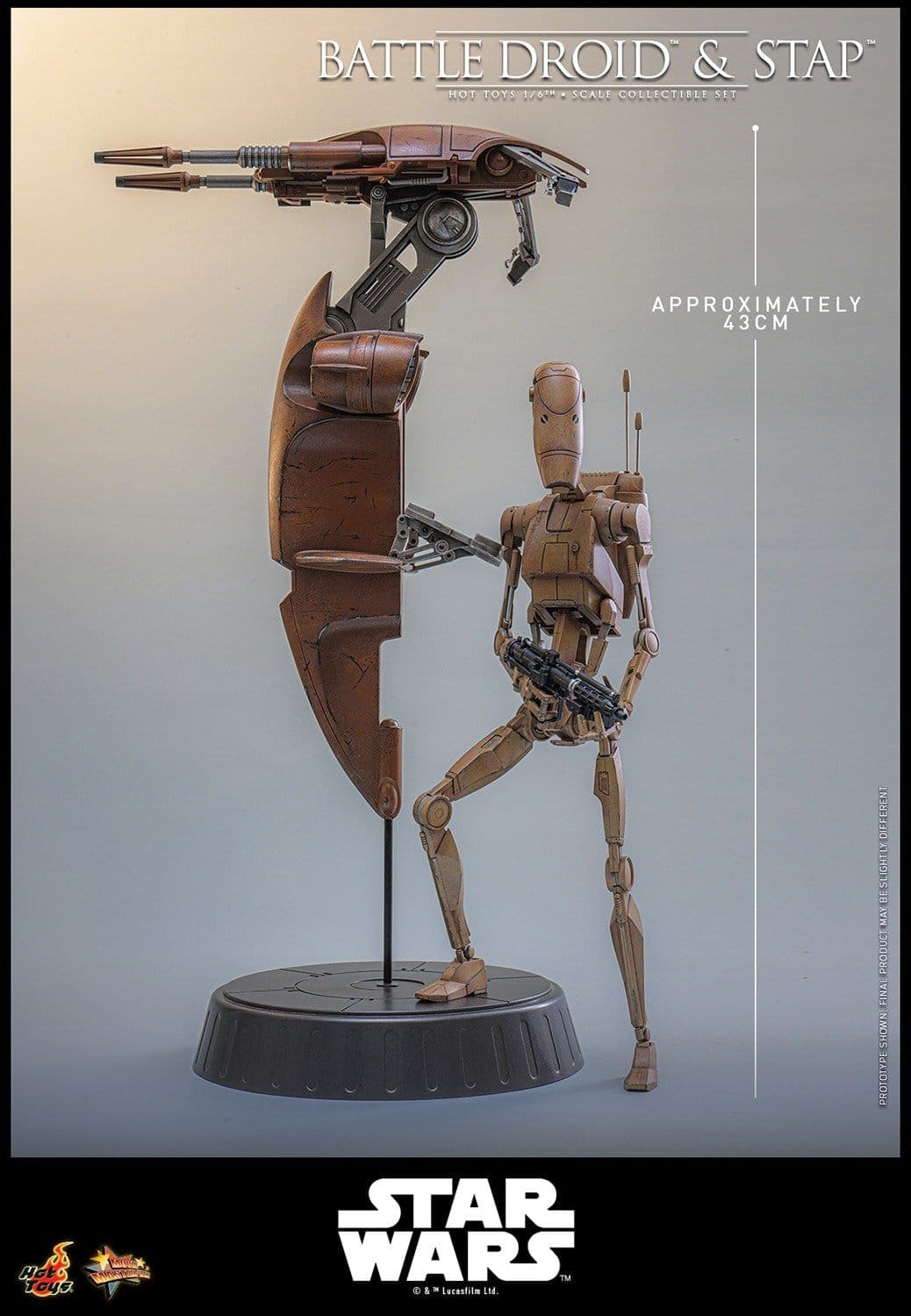 Set: Battle Droid & STAP - 1/6 - EP01