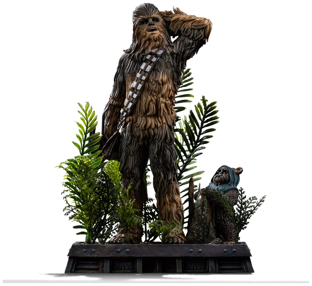 Chewbacca and Tokkat (Art Scale 1/10)