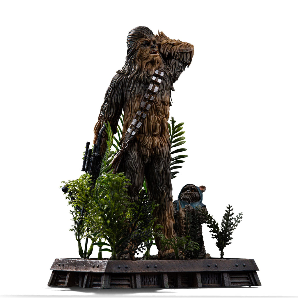 Chewbacca and Tokkat (Art Scale 1/10)
