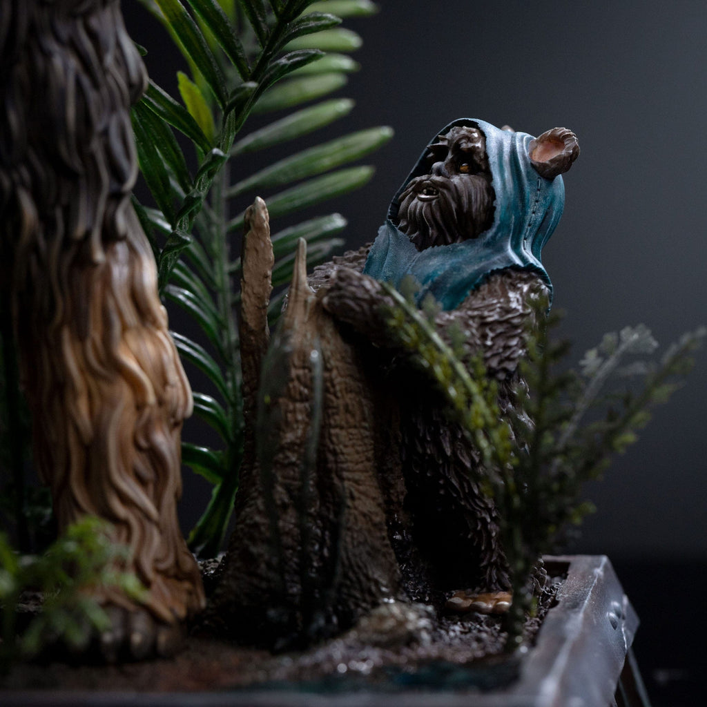 Chewbacca and Tokkat (Art Scale 1/10)