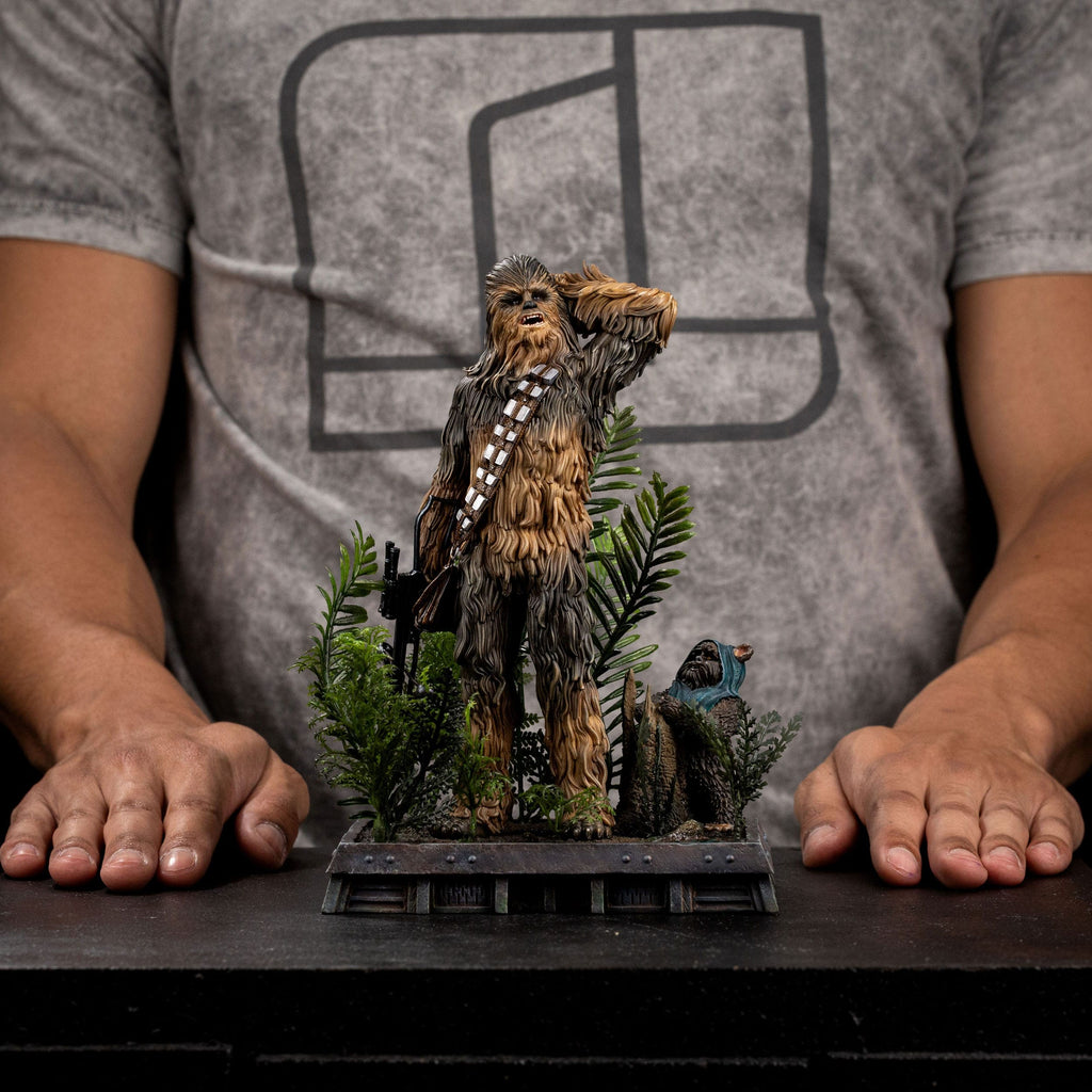 Chewbacca and Tokkat (Art Scale 1/10)