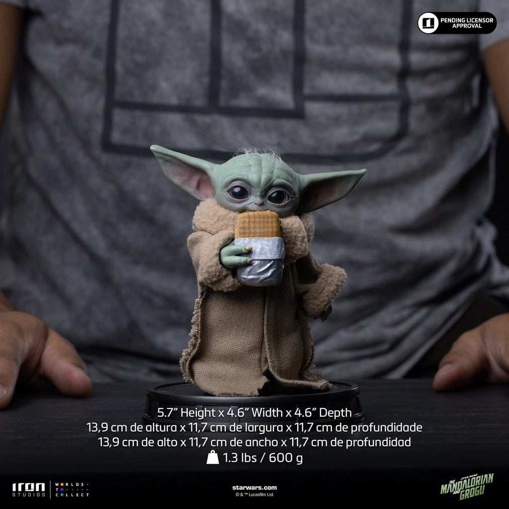 Grogu Food Cart Snack (Collection Statue)