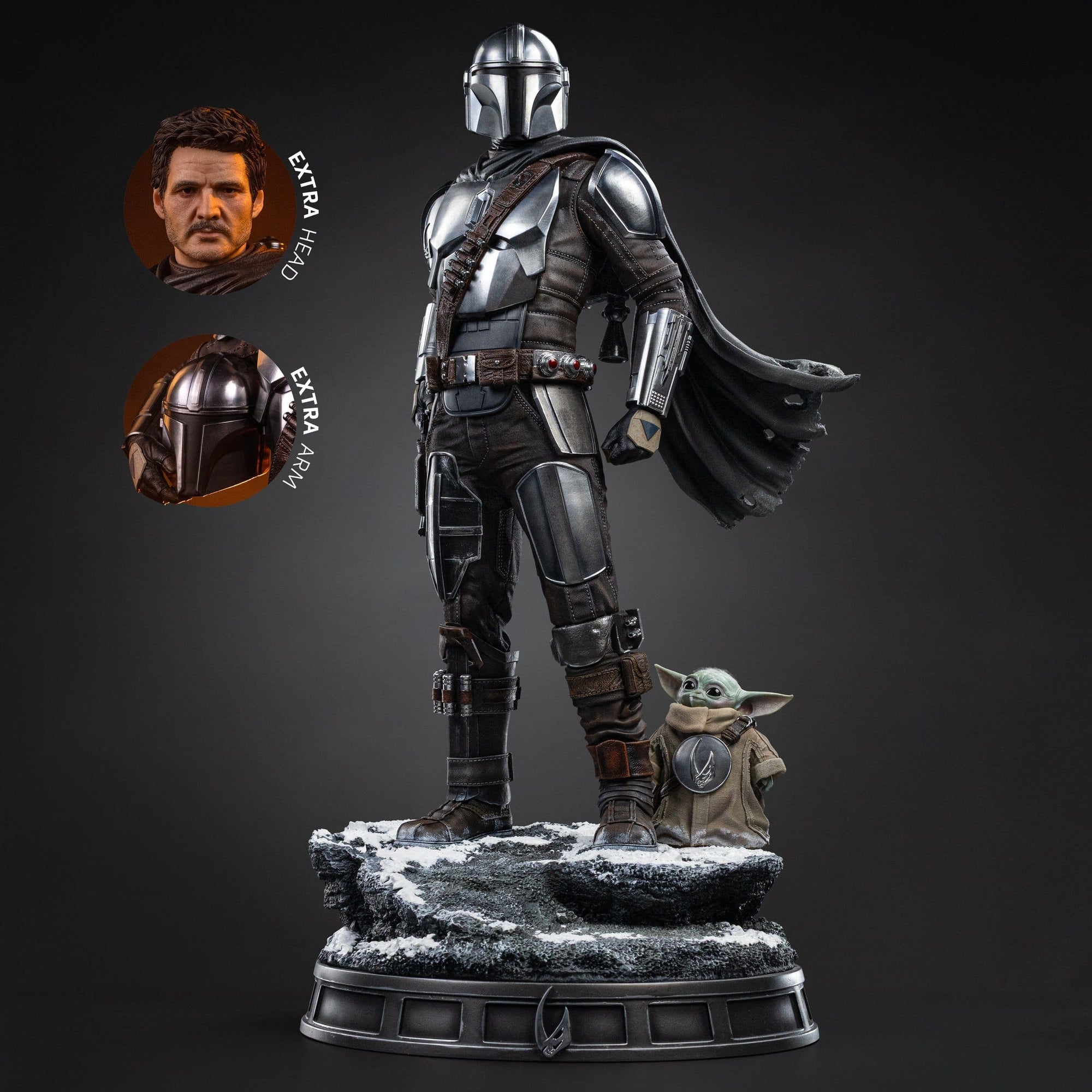 The Mandalorian & Grogu (Legacy Replica Statue 1/4)