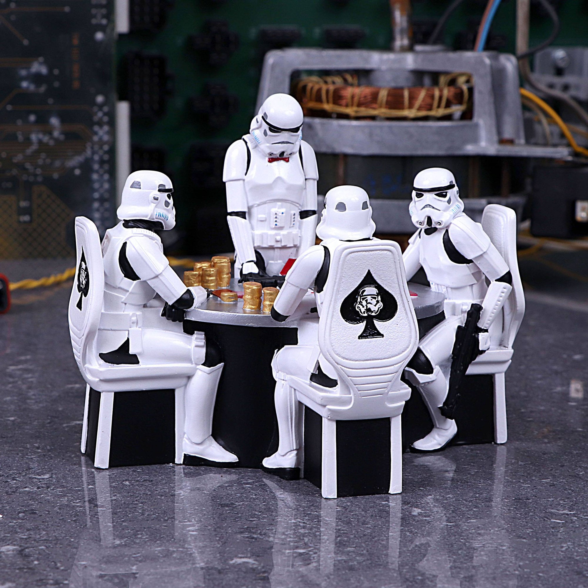 Diorama Stormtrooper Poker Face (18 cm)