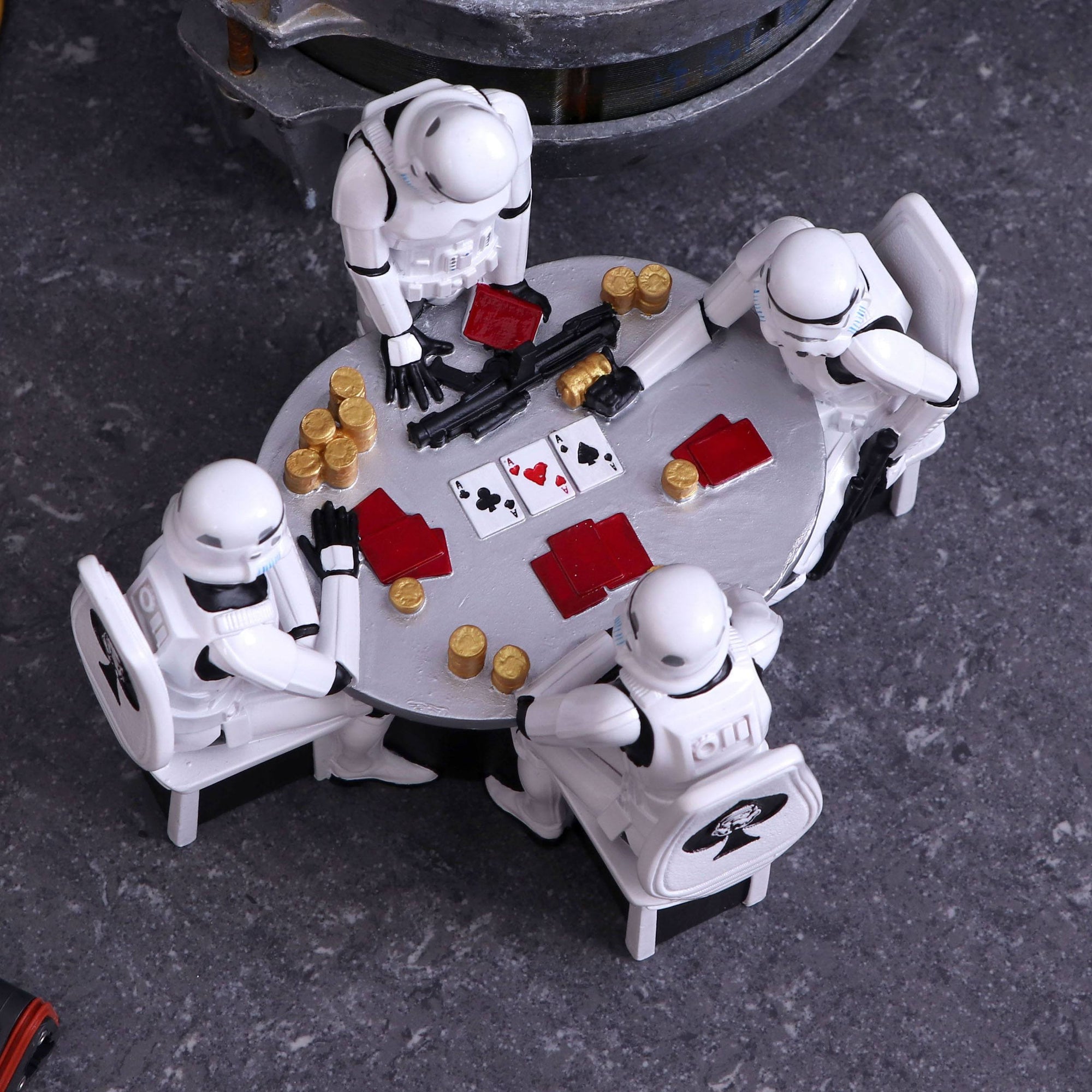 Diorama Stormtrooper Poker Face (18 cm)