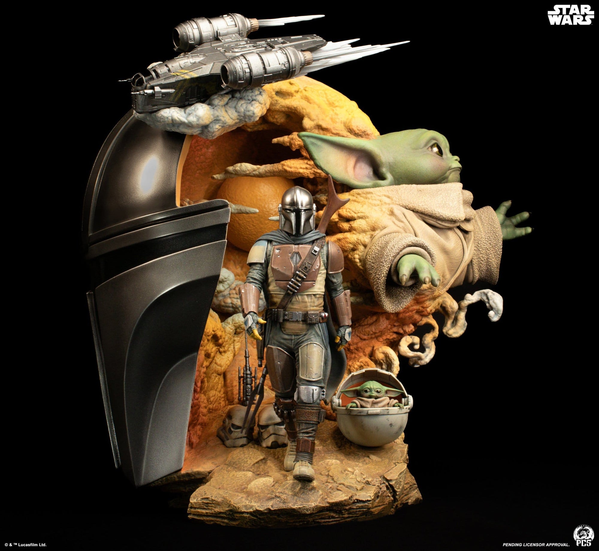 The Mandalorian (Fine Art Büste)