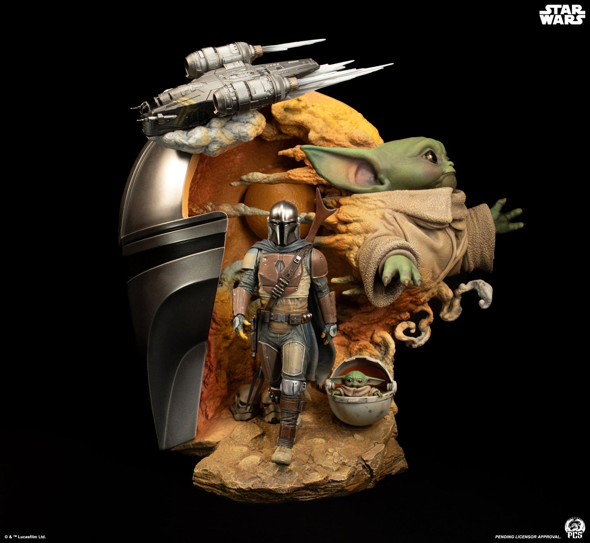 The Mandalorian (Fine Art Büste)