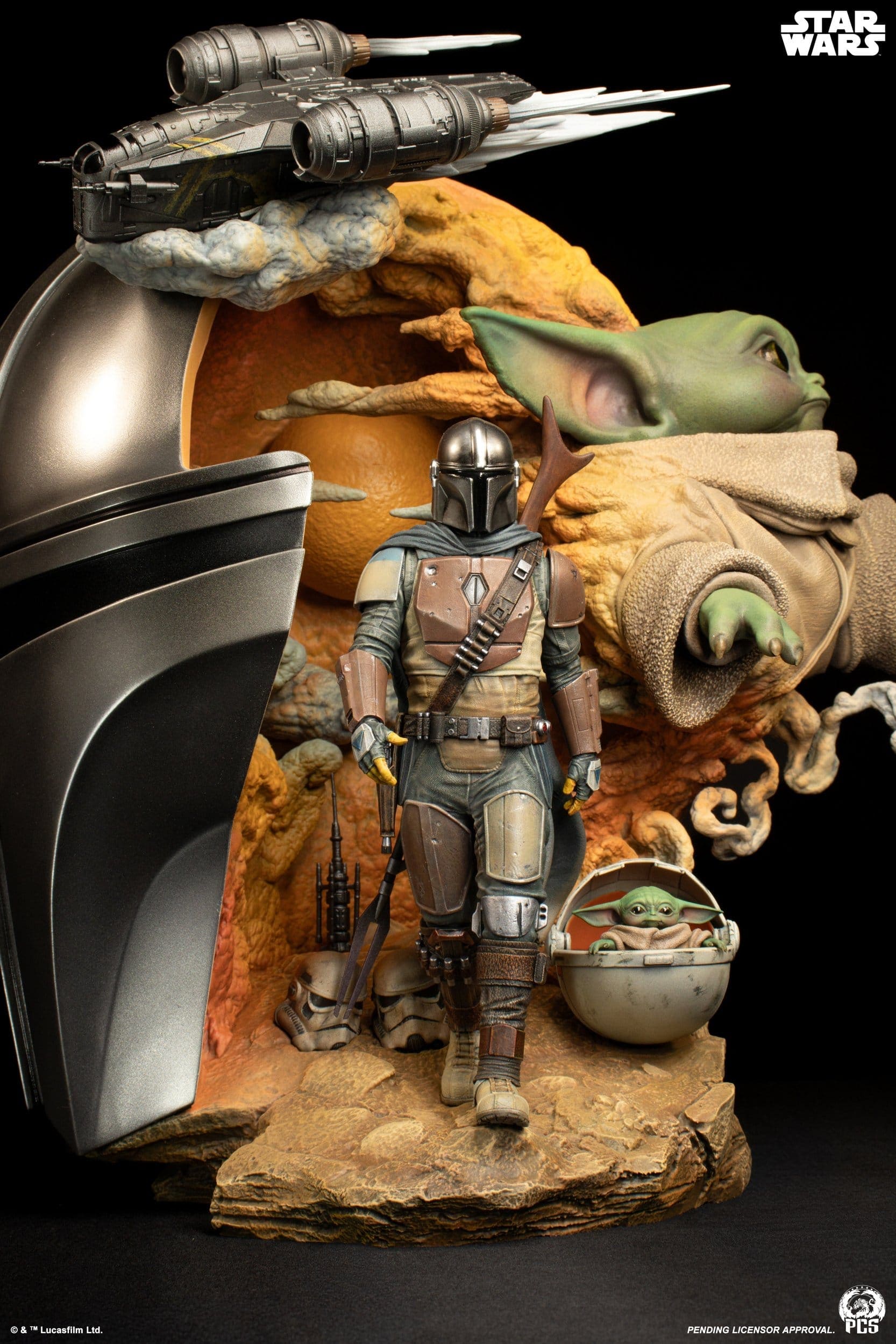 The Mandalorian (Fine Art Büste)