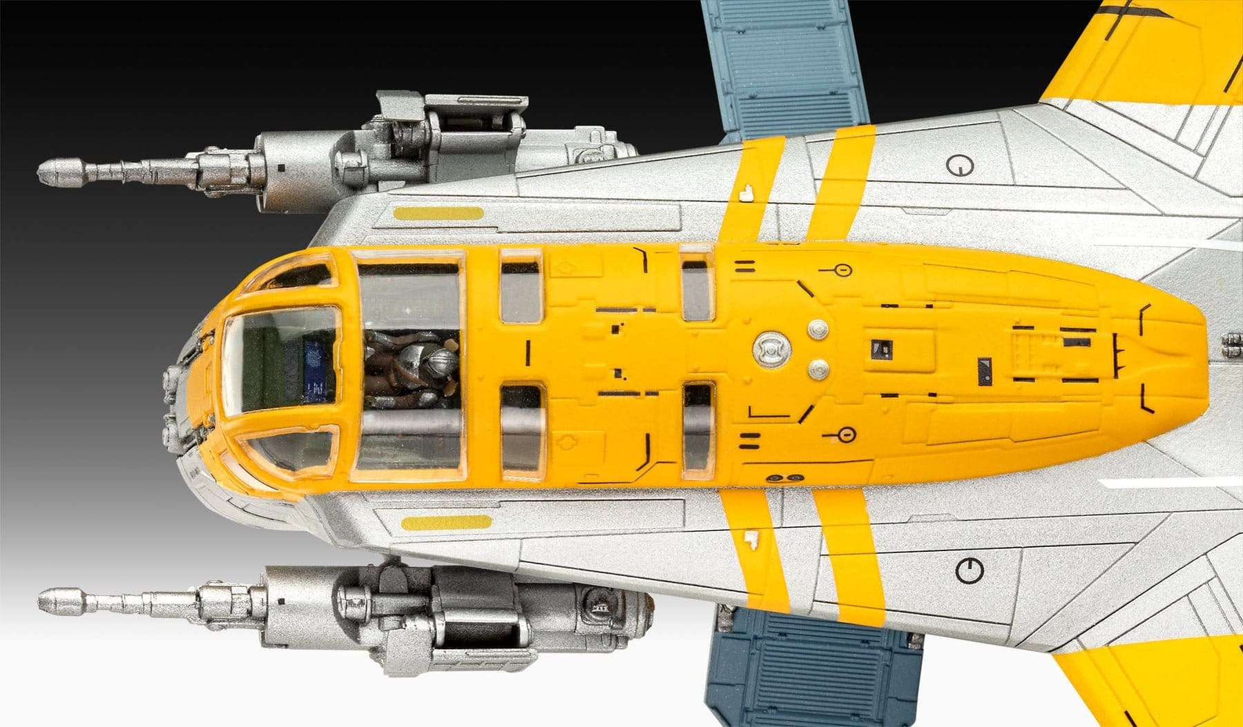 Modellbausatz Razor Crest - 1/72 - The Mandalorian & Grogu