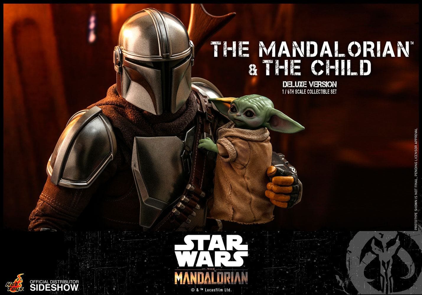 2er-Pack: The Mandalorian & The Child (Deluxe) - 1/6 - The Mandalorian