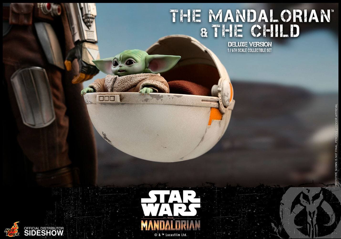 2er-Pack: The Mandalorian & The Child (Deluxe) - 1/6 - The Mandalorian