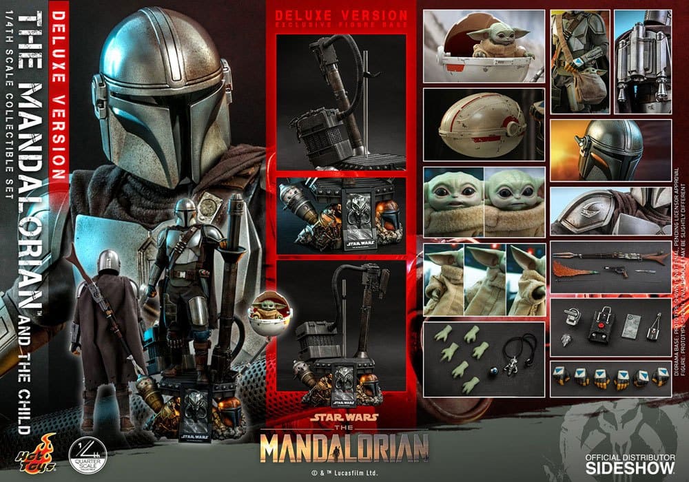 2er-Pack: The Mandalorian & The Child (Deluxe Version) - 1/4 - The Mandalorian