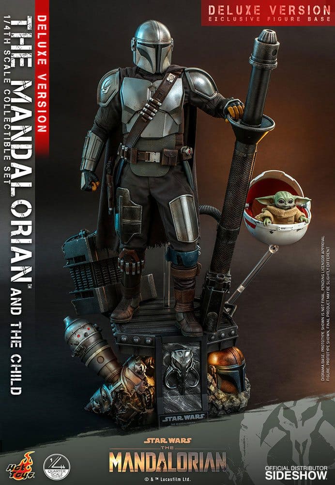 2er-Pack: The Mandalorian & The Child (Deluxe Version) - 1/4 - The Mandalorian