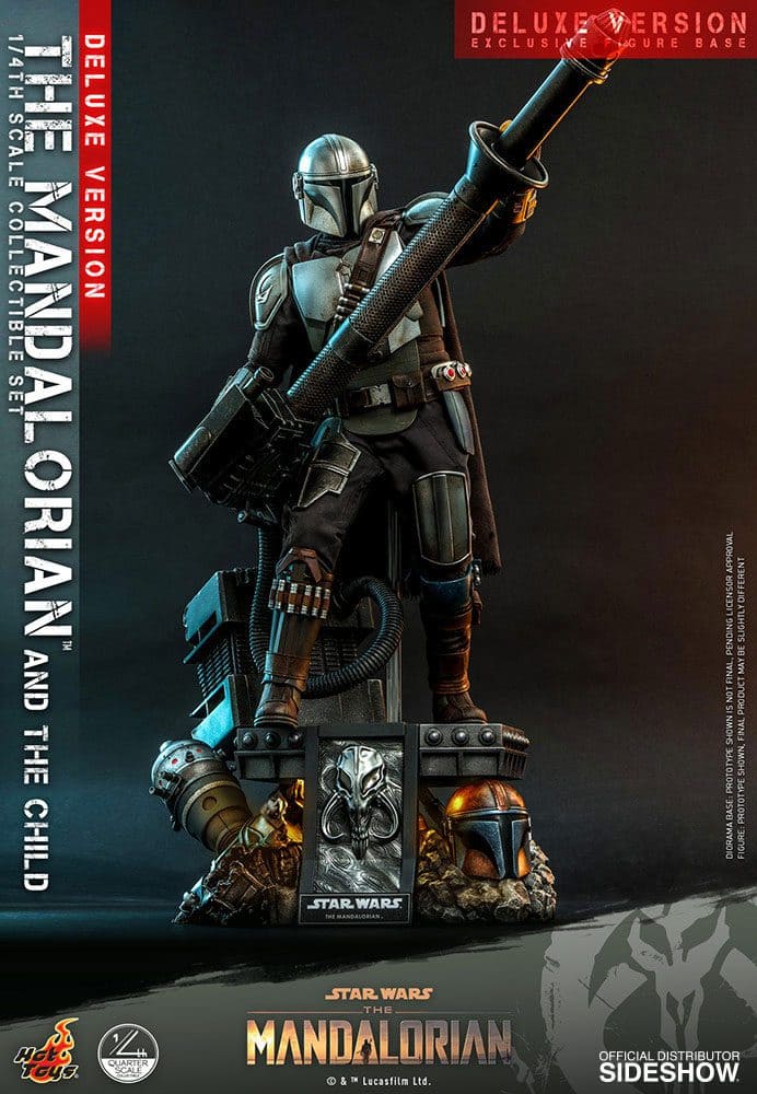 2er-Pack: The Mandalorian & The Child (Deluxe Version) - 1/4 - The Mandalorian