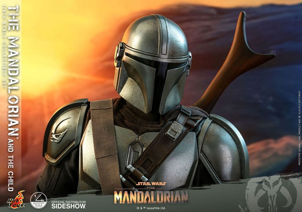 2er-Pack: The Mandalorian & The Child - 1/4 - The Mandalorian