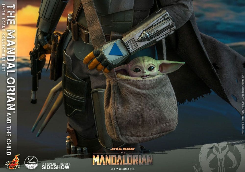 2er-Pack: The Mandalorian & The Child - 1/4 - The Mandalorian