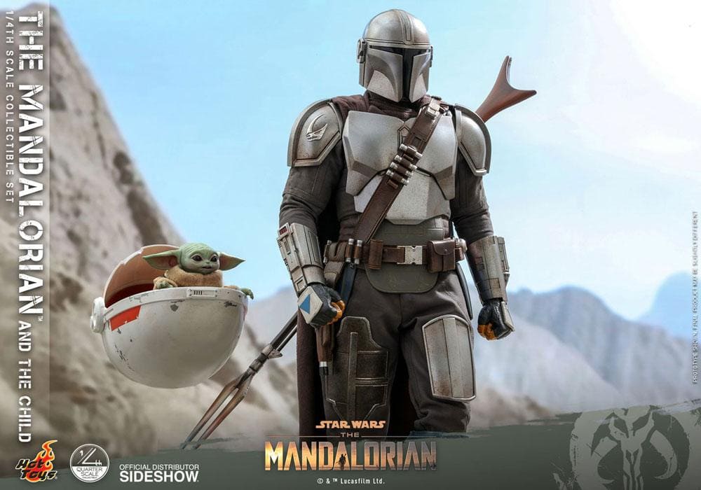 2er-Pack: The Mandalorian & The Child - 1/4 - The Mandalorian