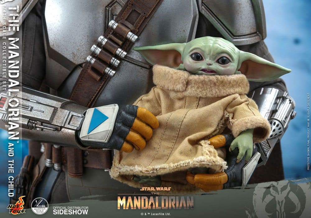 2er-Pack: The Mandalorian & The Child - 1/4 - The Mandalorian