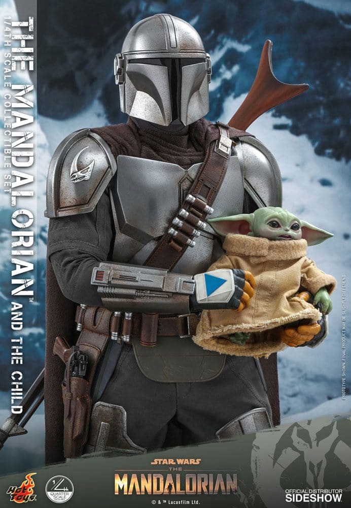 2er-Pack: The Mandalorian & The Child - 1/4 - The Mandalorian