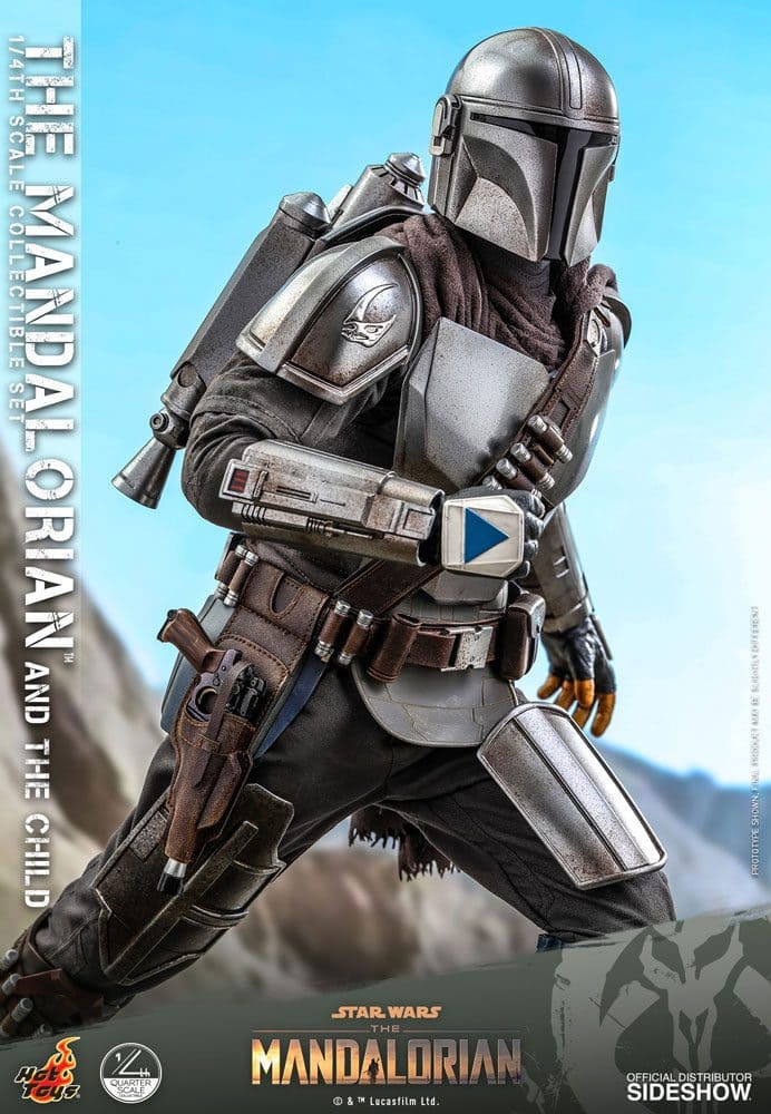 2er-Pack: The Mandalorian & The Child - 1/4 - The Mandalorian