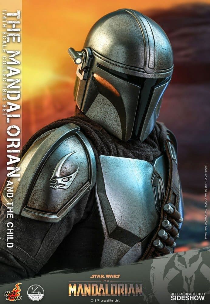 2er-Pack: The Mandalorian & The Child - 1/4 - The Mandalorian