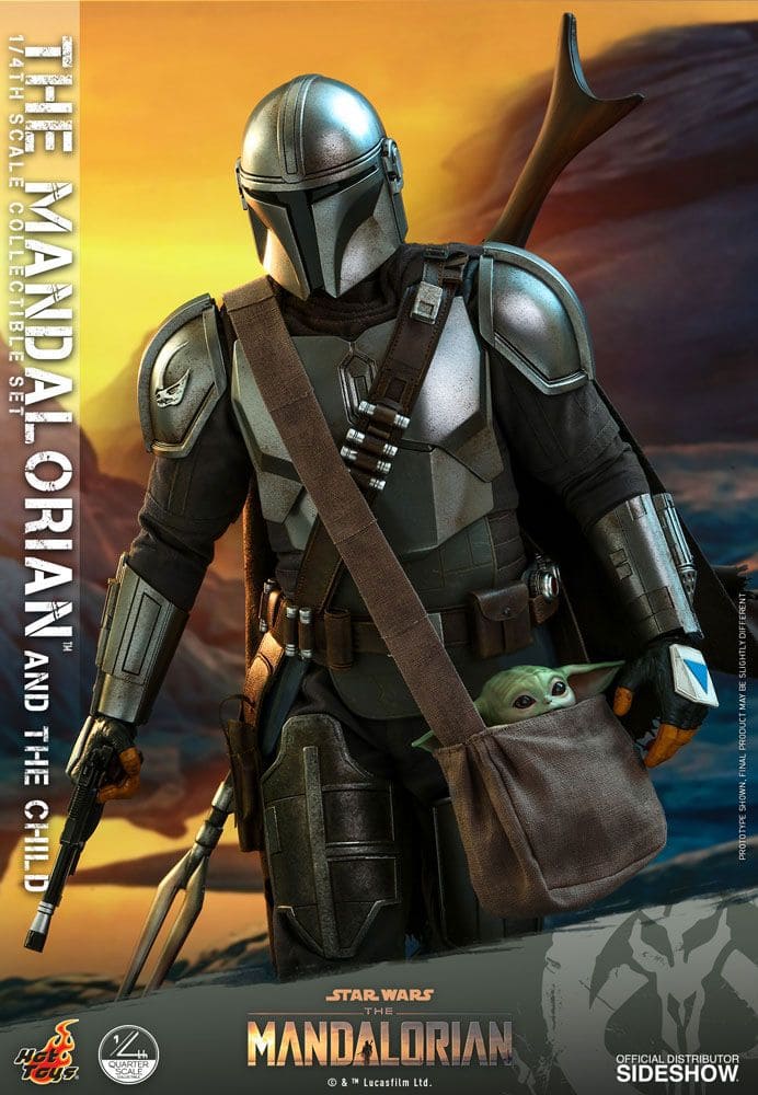 2er-Pack: The Mandalorian & The Child - 1/4 - The Mandalorian