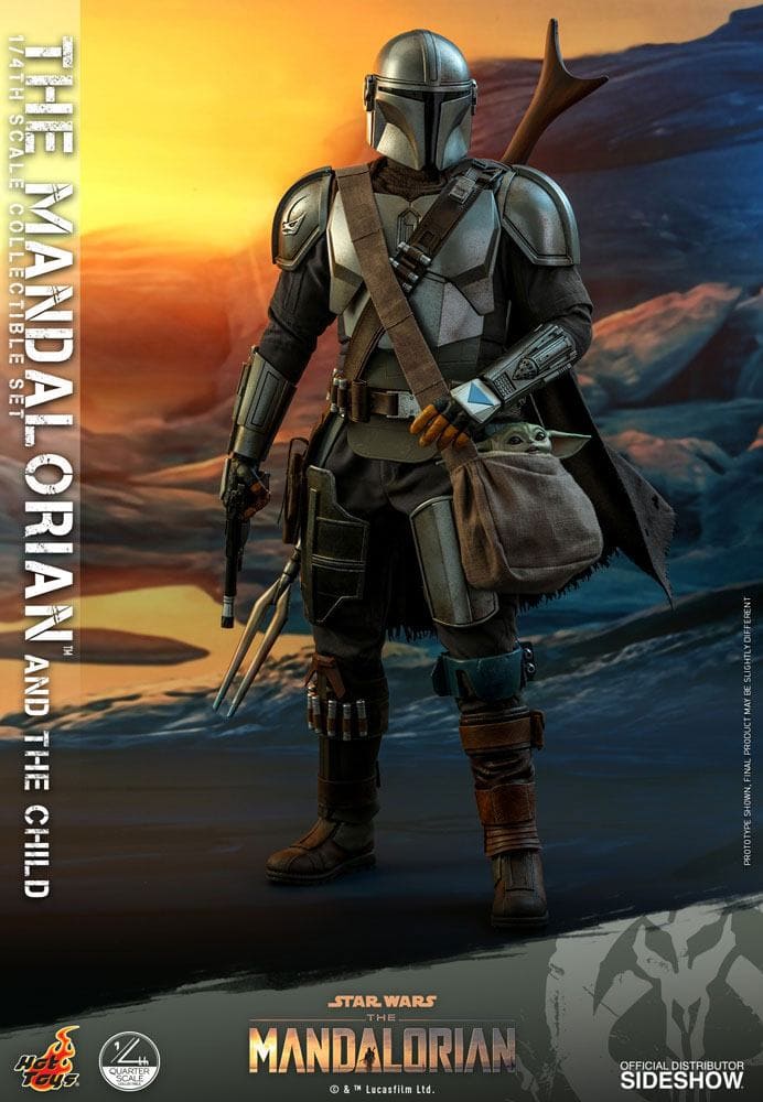 2er-Pack: The Mandalorian & The Child - 1/4 - The Mandalorian