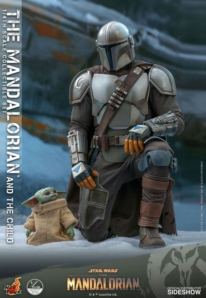 2er-Pack: The Mandalorian & The Child - 1/4 - The Mandalorian