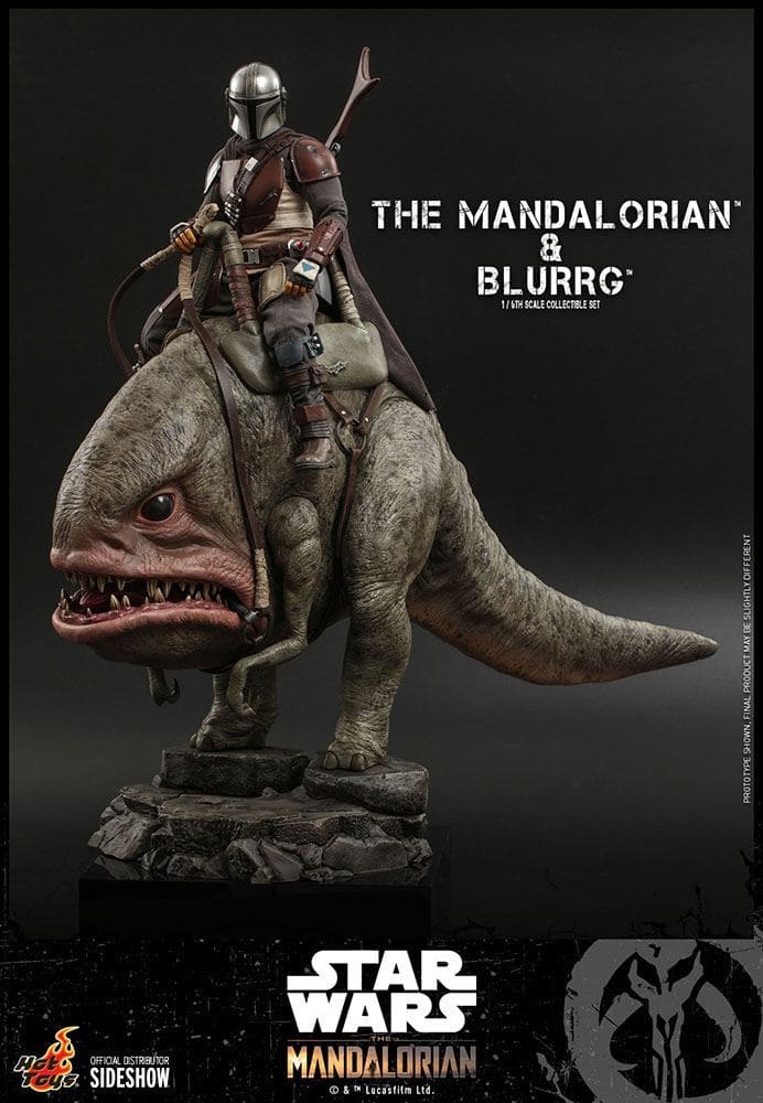 2er-Pack: The Mandalorian & Blurrg - 1/6 - The Mandalorian