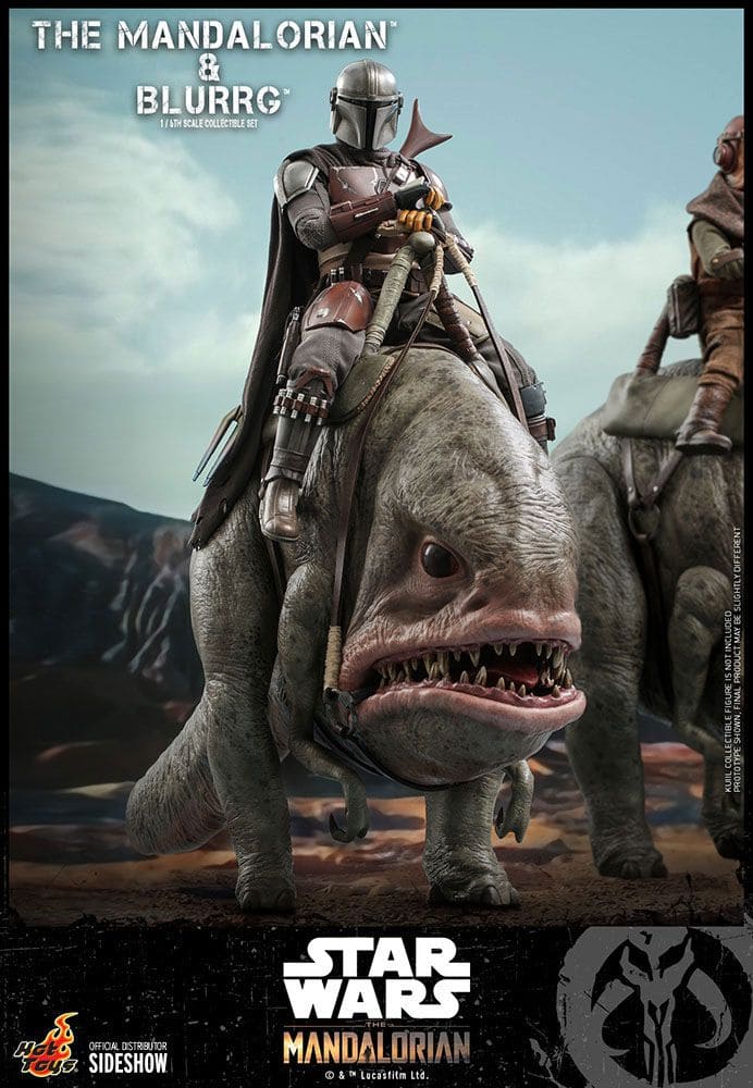 2er-Pack: The Mandalorian & Blurrg - 1/6 - The Mandalorian