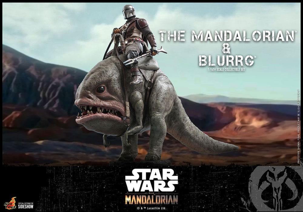 2er-Pack: The Mandalorian & Blurrg - 1/6 - The Mandalorian