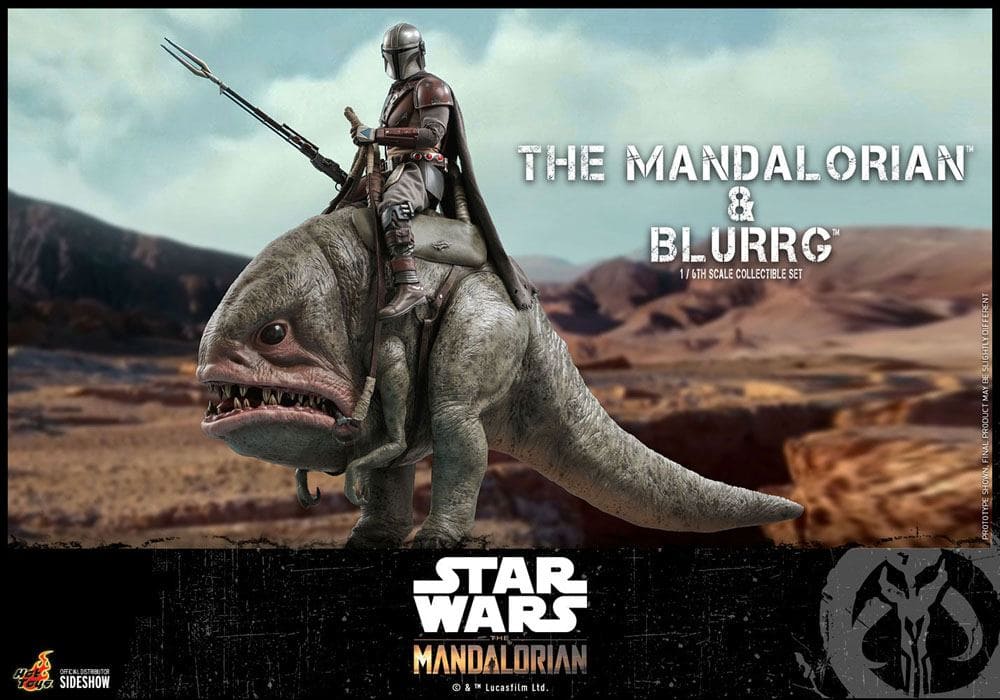 2er-Pack: The Mandalorian & Blurrg - 1/6 - The Mandalorian