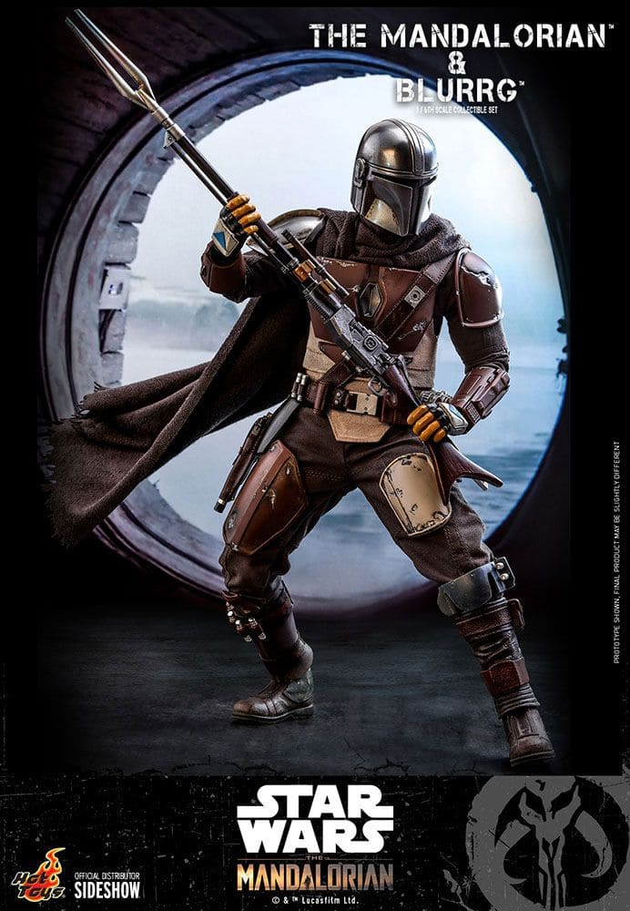 2er-Pack: The Mandalorian & Blurrg - 1/6 - The Mandalorian