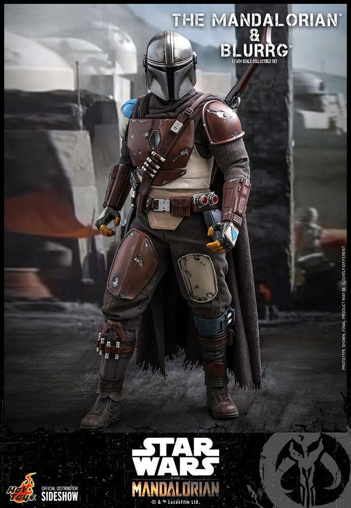2er-Pack: The Mandalorian & Blurrg - 1/6 - The Mandalorian